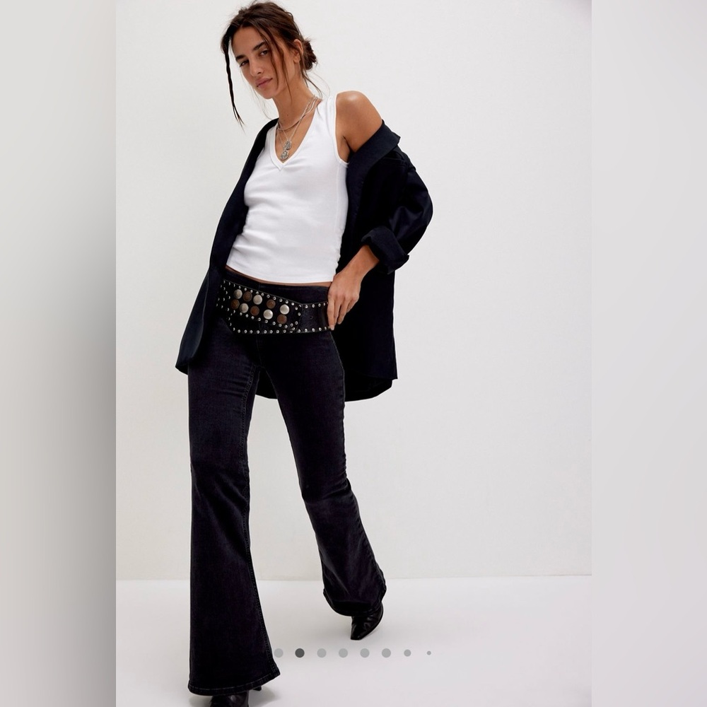 Free People we the free pull on flare Jeans